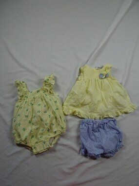 Little Me Baby Girl 3 Piece Summer Set Size 3M